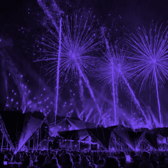 Big rave festival in Boom, Belgium called Tomorrowland